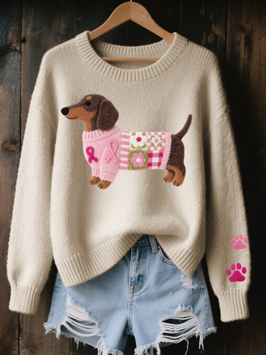 Daisy | Wool Dachshund Jumper