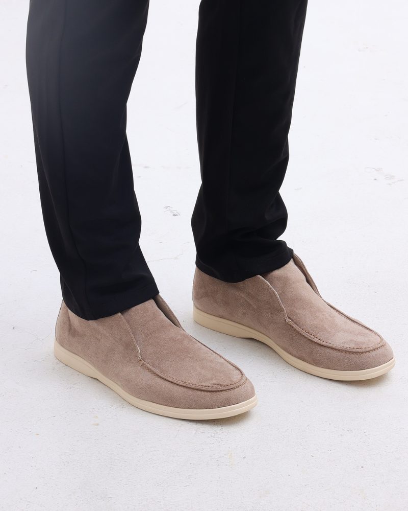 Seville | Elegant Suede Ankle Loafers