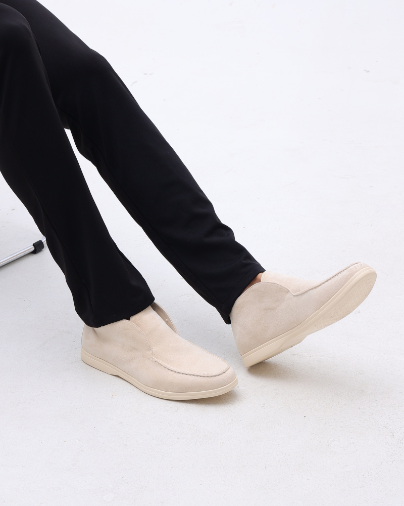 Seville | Elegant Suede Ankle Loafers