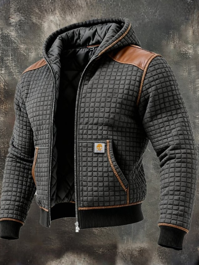Alex - Elegant quilted jacket with a collar