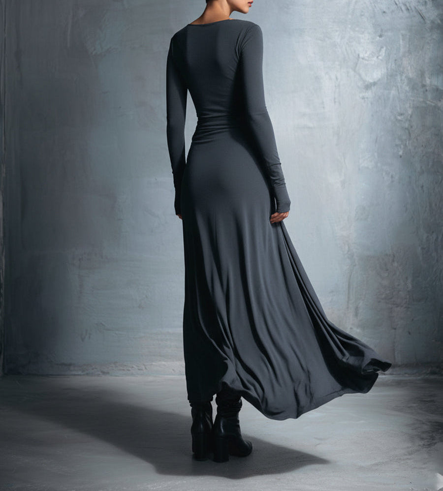 Zofia - Maxi dress with a side knot
