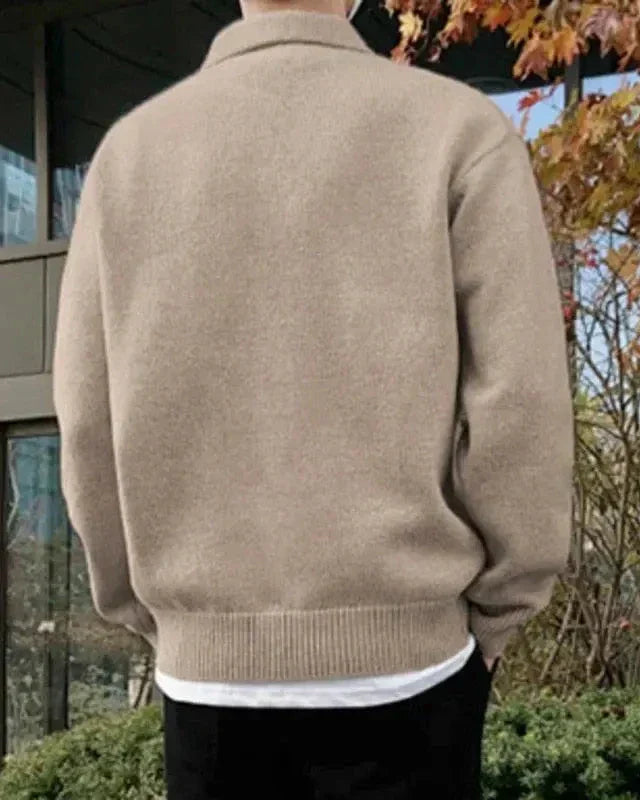 Brixton | Wool Sweater with Half Zip