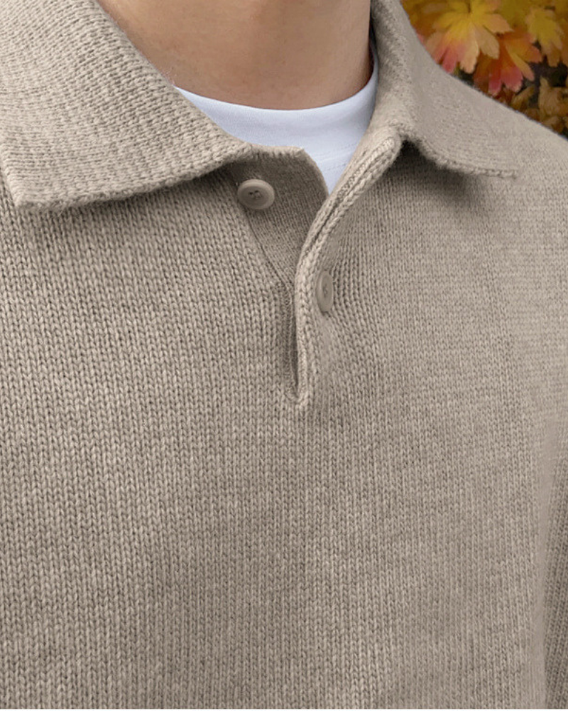 Brixton | Wool Sweater with Half Zip
