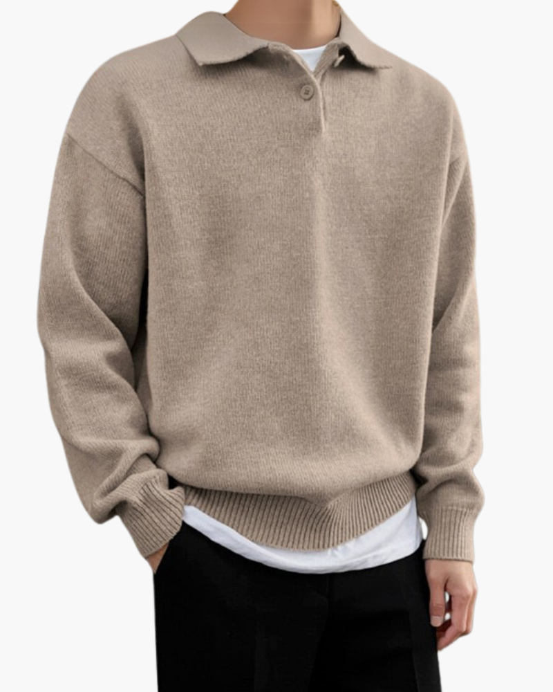 Brixton | Wool Sweater with Half Zip