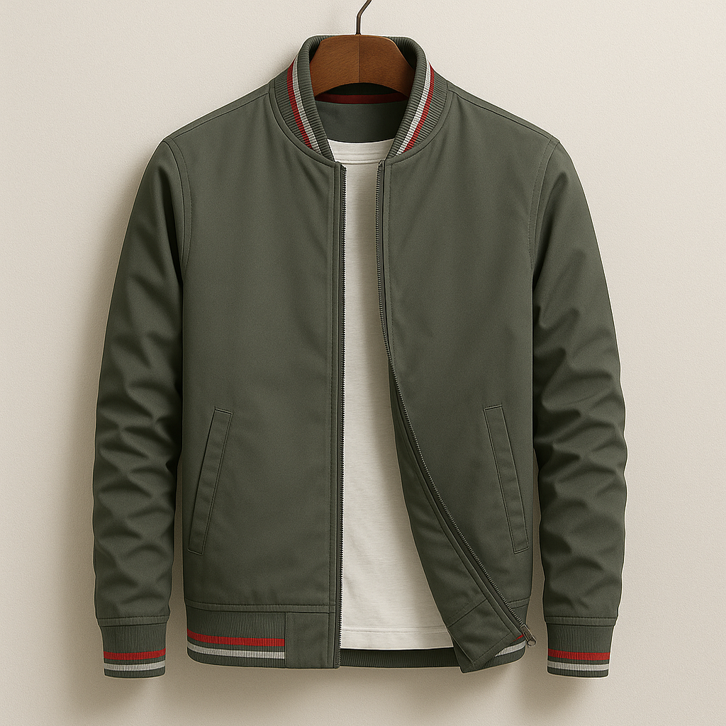 Alsten | Minimalist Bomber Jacket