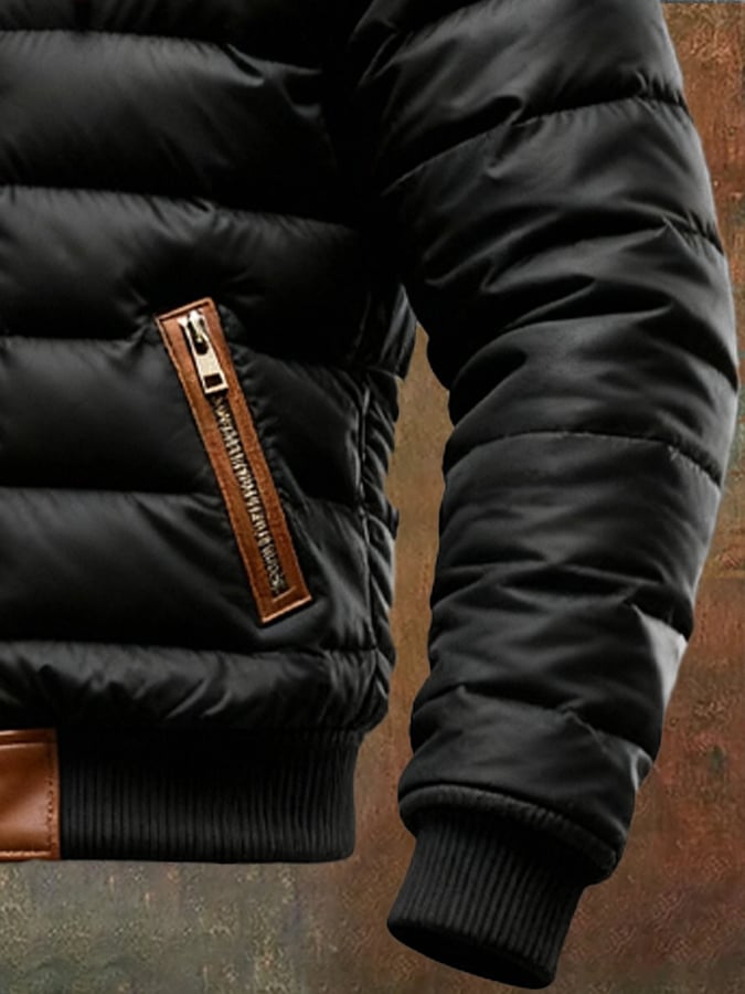 DAMIAN - HOODED JACKET WITH FILLING