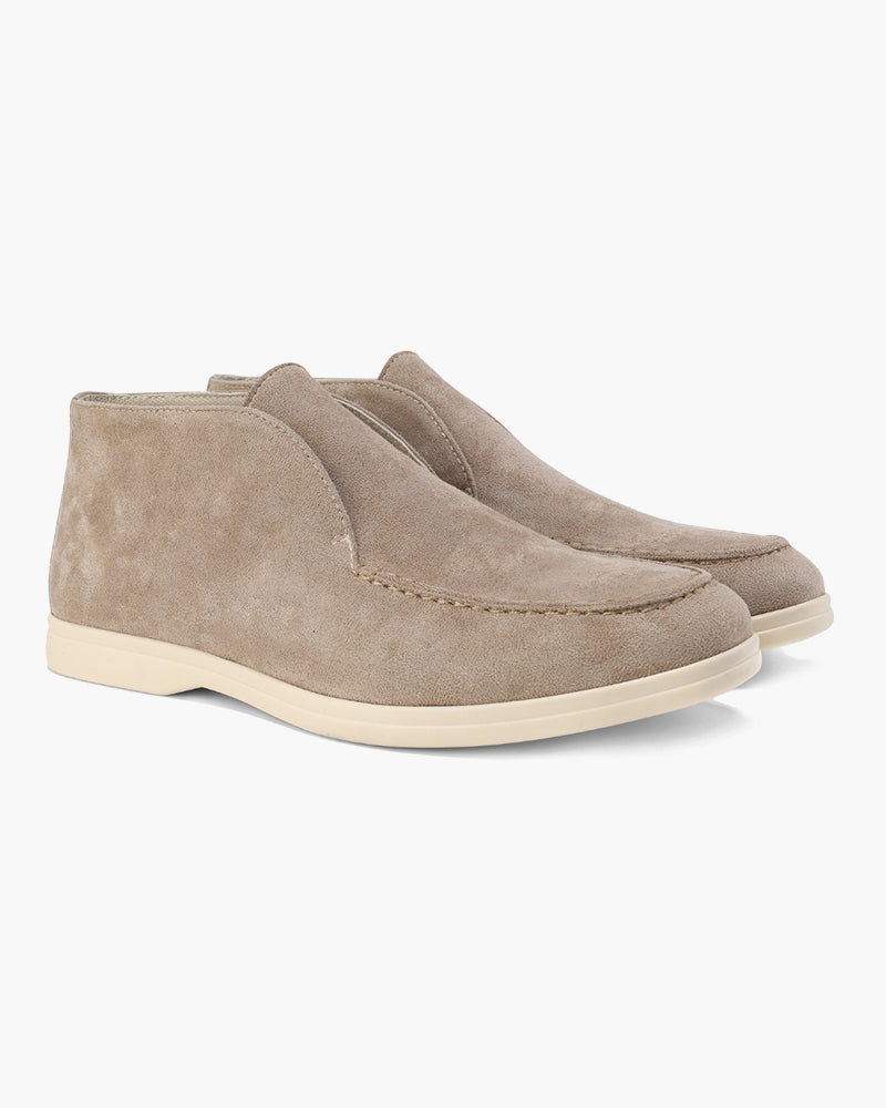 Seville | Elegant Suede Ankle Loafers