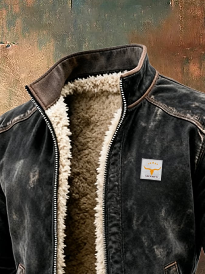 OLIWIER - THERMAL LEATHER JACKET