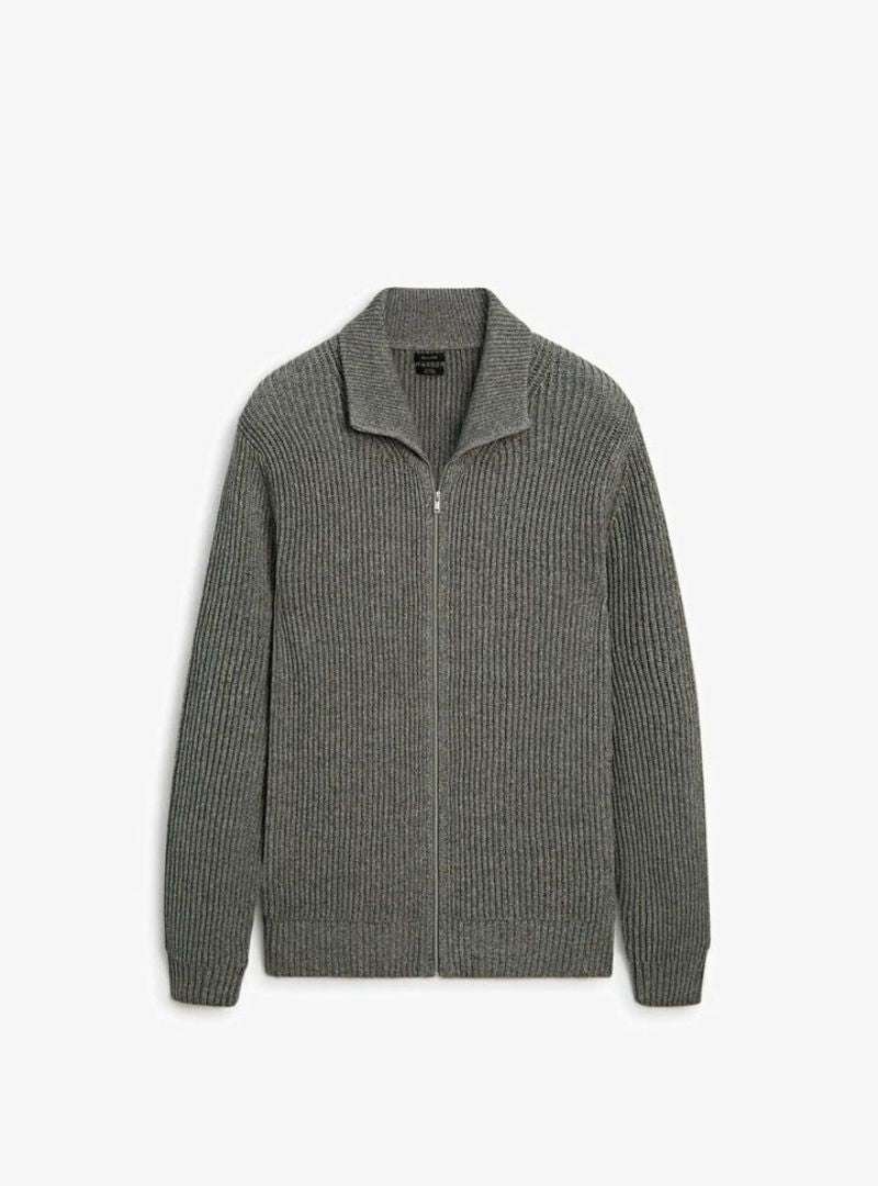 Burgos | Cardigan with Lining and Zip Closure