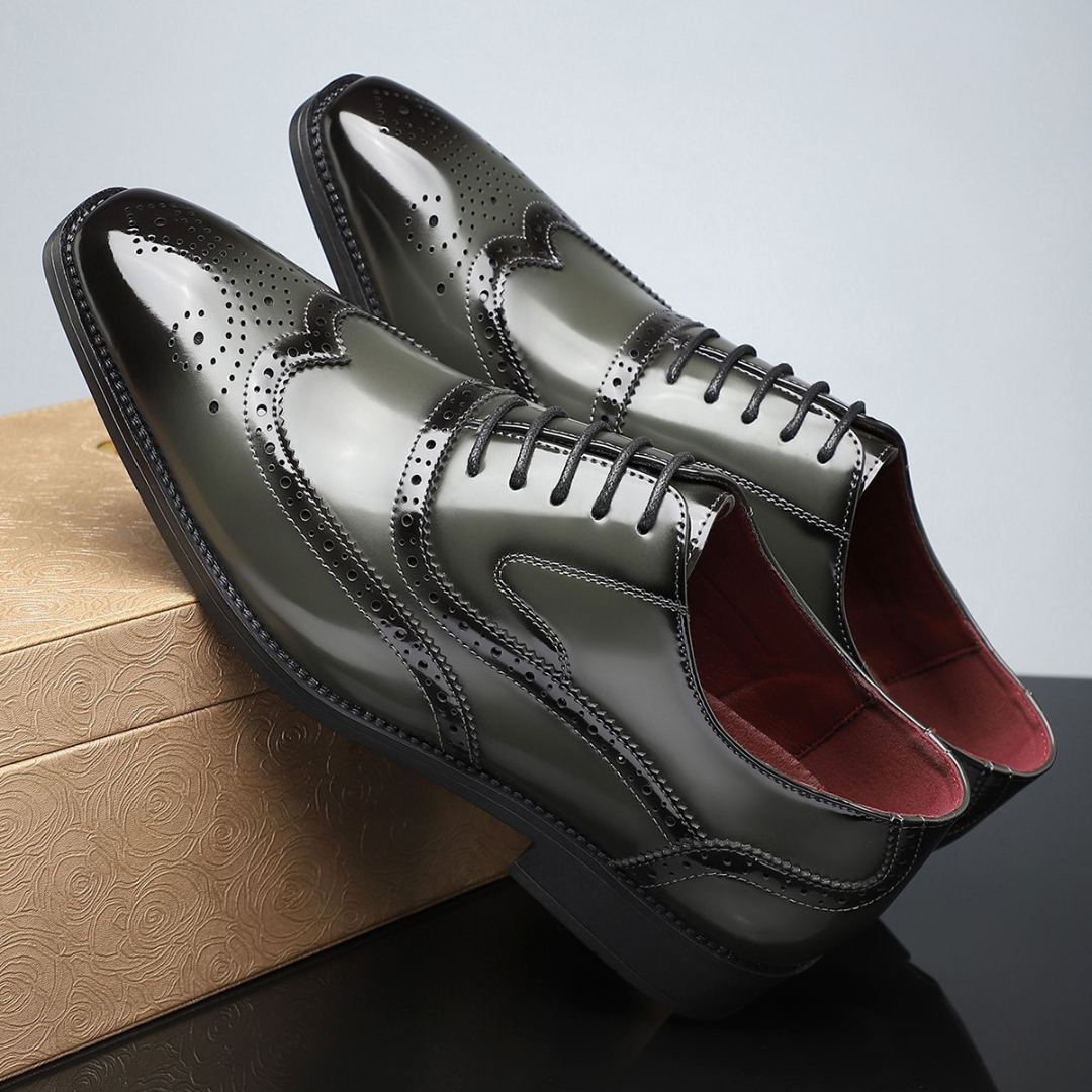 Harrington™ – Elegant Brogue Oxfords