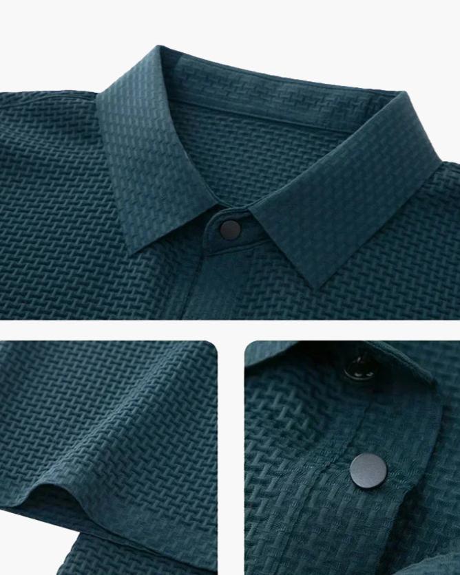 Logan | Wrinkle-Resistant Silk Polo