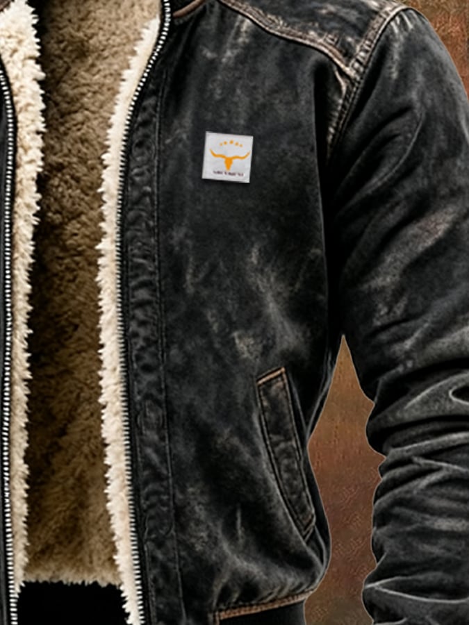 OLIWIER - THERMAL LEATHER JACKET