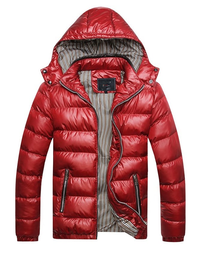 DAMIAN - HOODED JACKET WITH PADDING