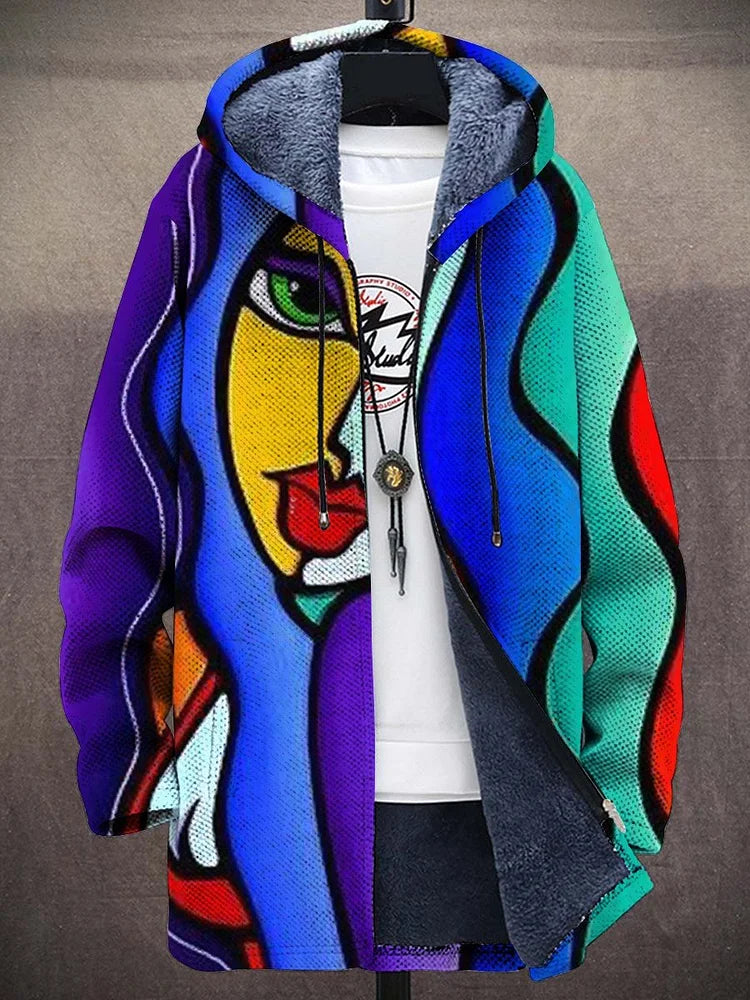 Allira™ | Luxurious cardigan inspired by art +Zip