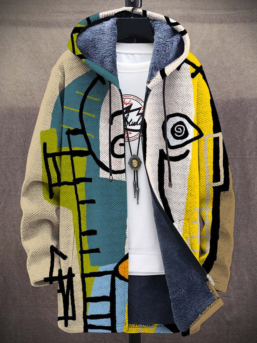 Bindi™ | Luxurious cardigan inspired by art with a zipper