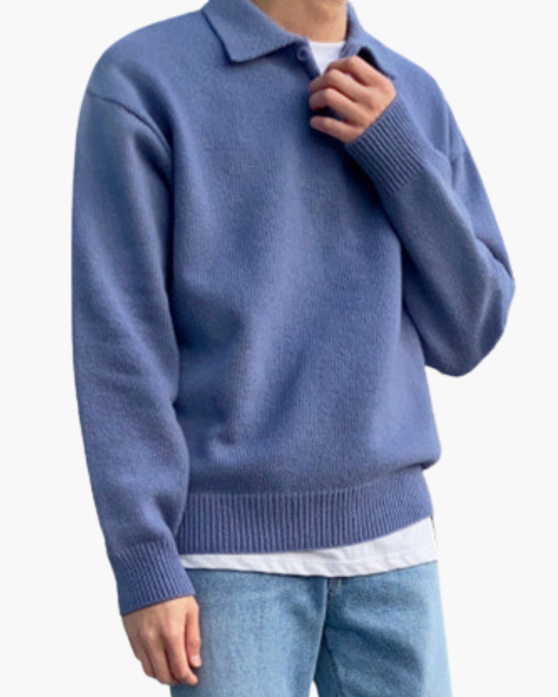 Brixton | Wool Sweater with Half Zip