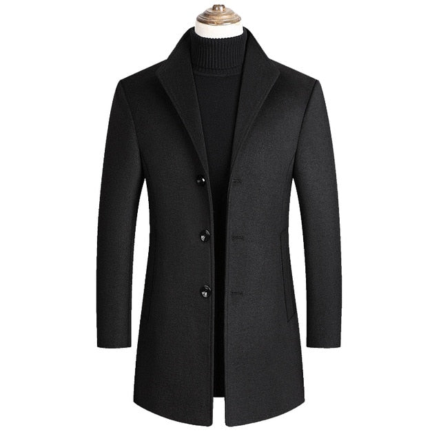 Aurelio™ | Elegant Long Winter Coat