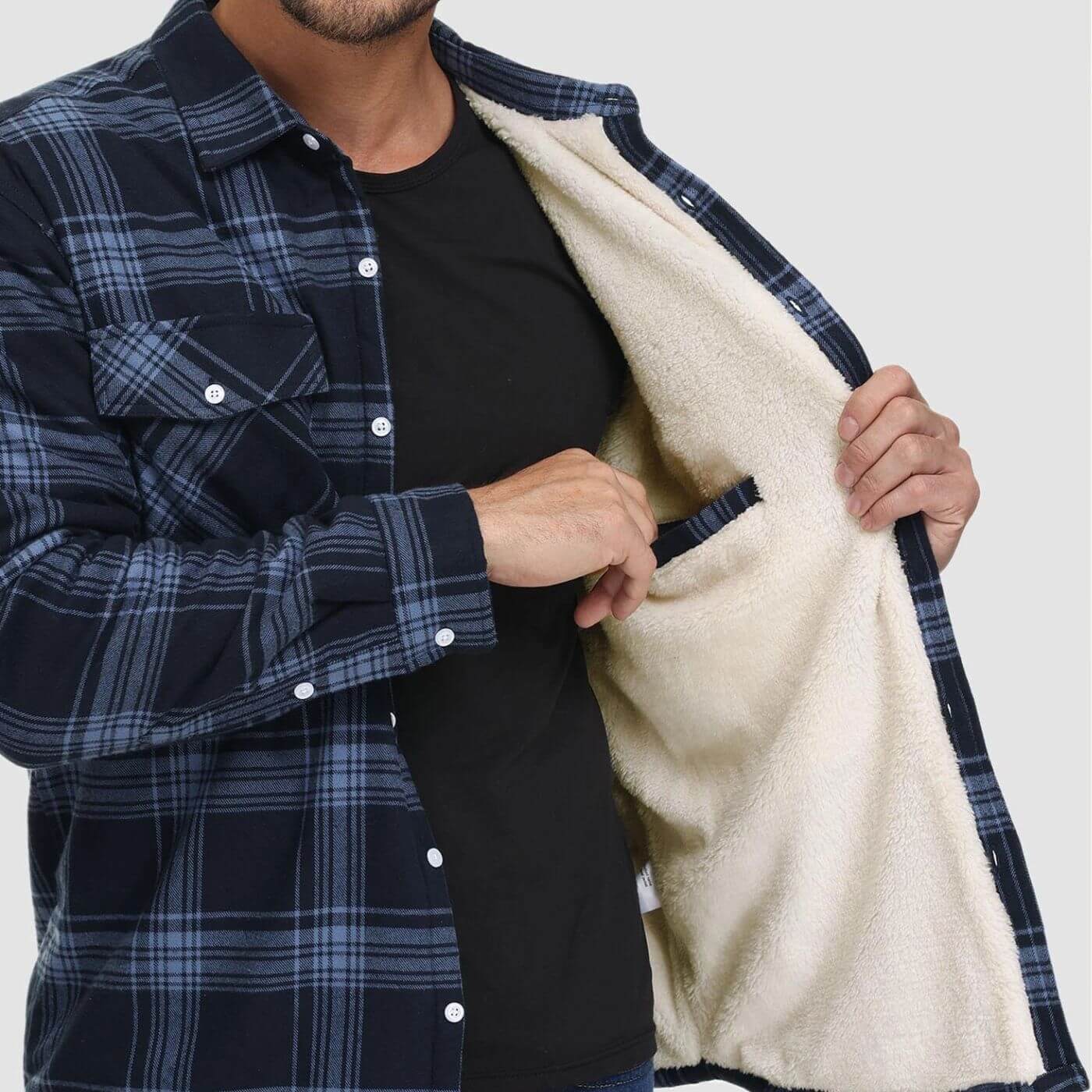 Lucas | Jacket with Checked Lining