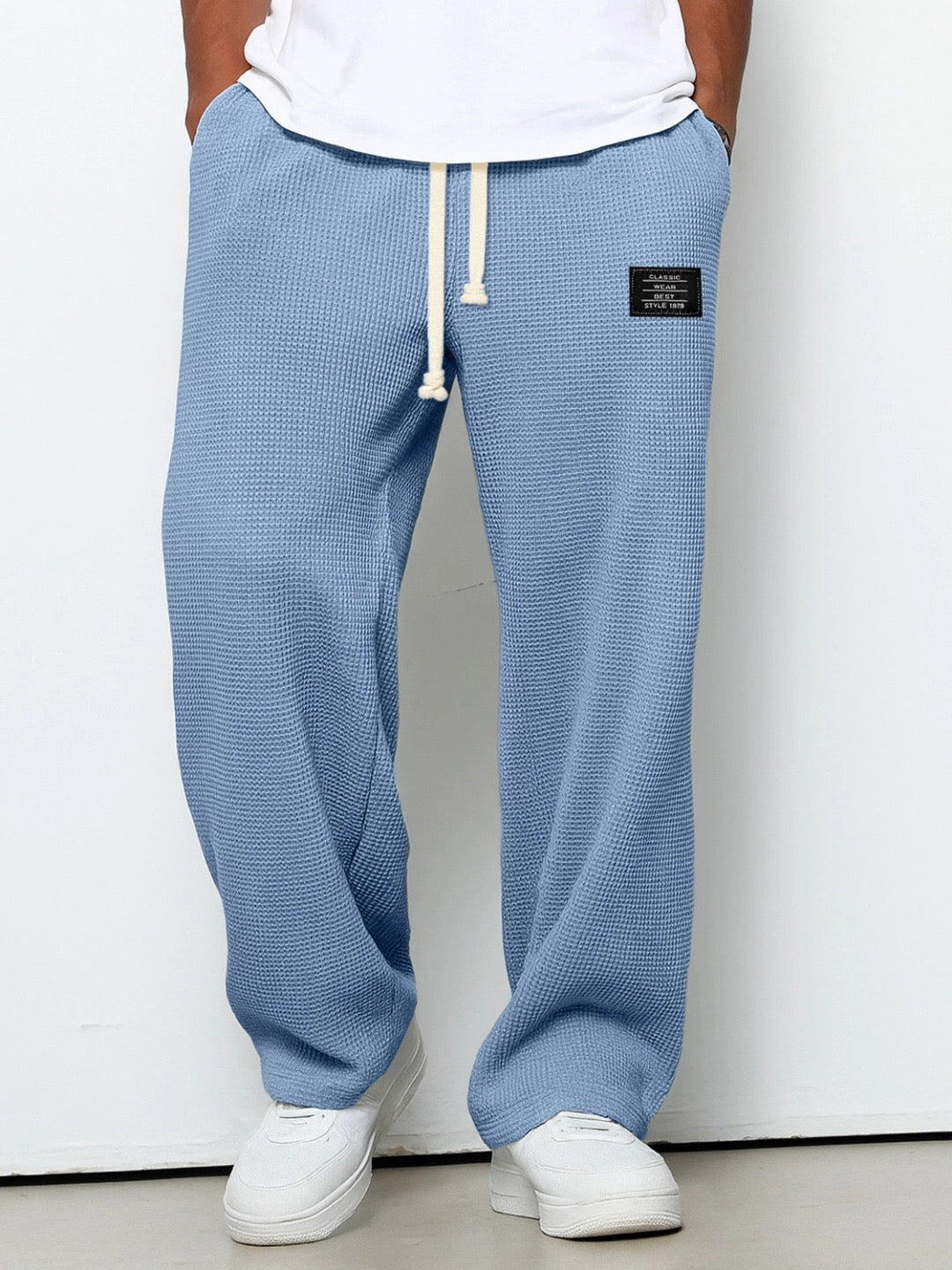 Elias | Comfortable Waffle Joggers