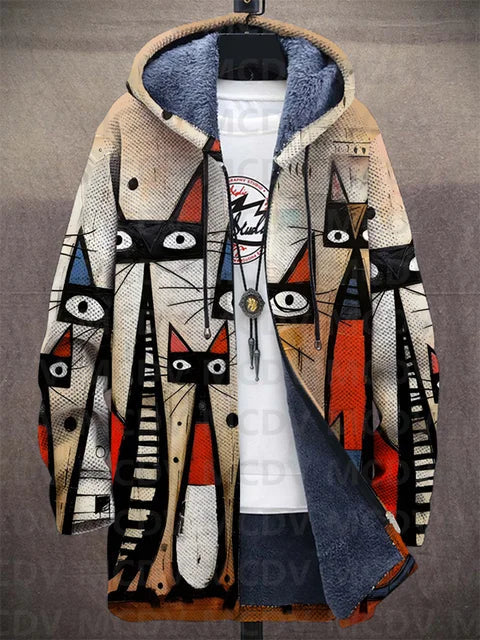 Kiara™ | Luxurious cardigan with artistic inspiration + zip