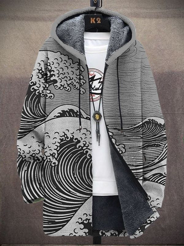 Nálha | Art-inspired luxury scarf with zipper