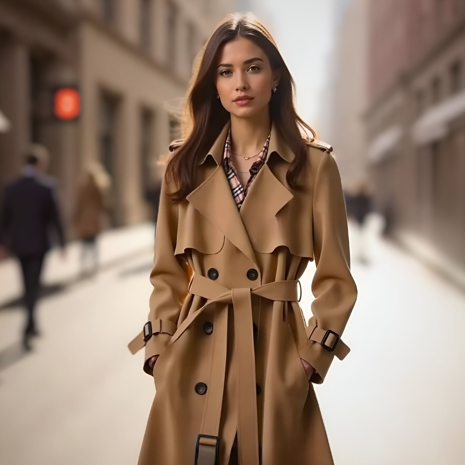 Alina | Elegant Autumn Trench Coat