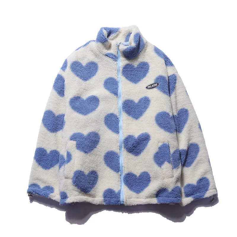 Azalea | Reversible Jacket with Hearts