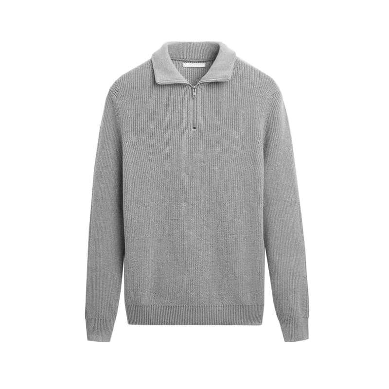 Jace | Half-Zip Sweatshirt with Elegant Knit Design