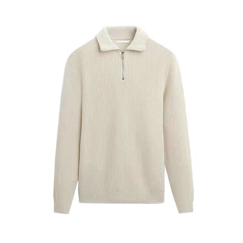Jace | Half-Zip Sweatshirt with Elegant Knit Design