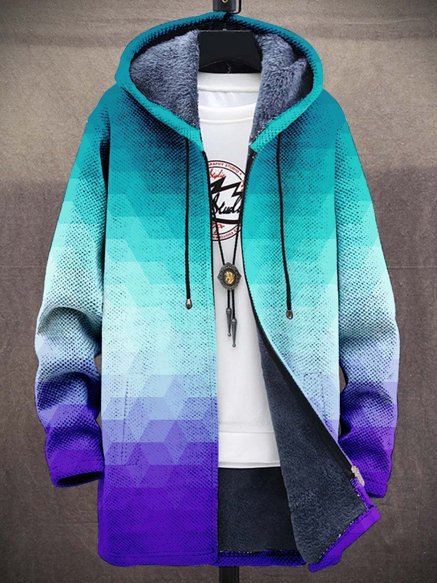 Yindi™ | Luxurious artistic cardigan with zip