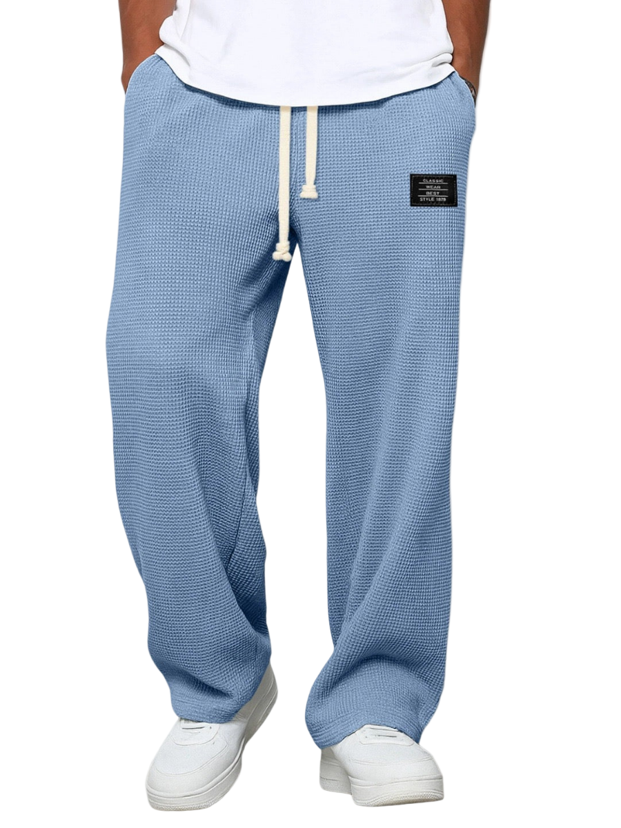 Elias | Comfortable Waffle Joggers