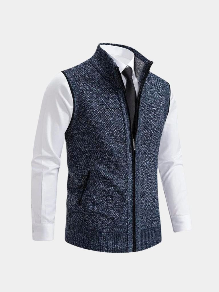Devin | Elegant Waistcoat with Full Zip