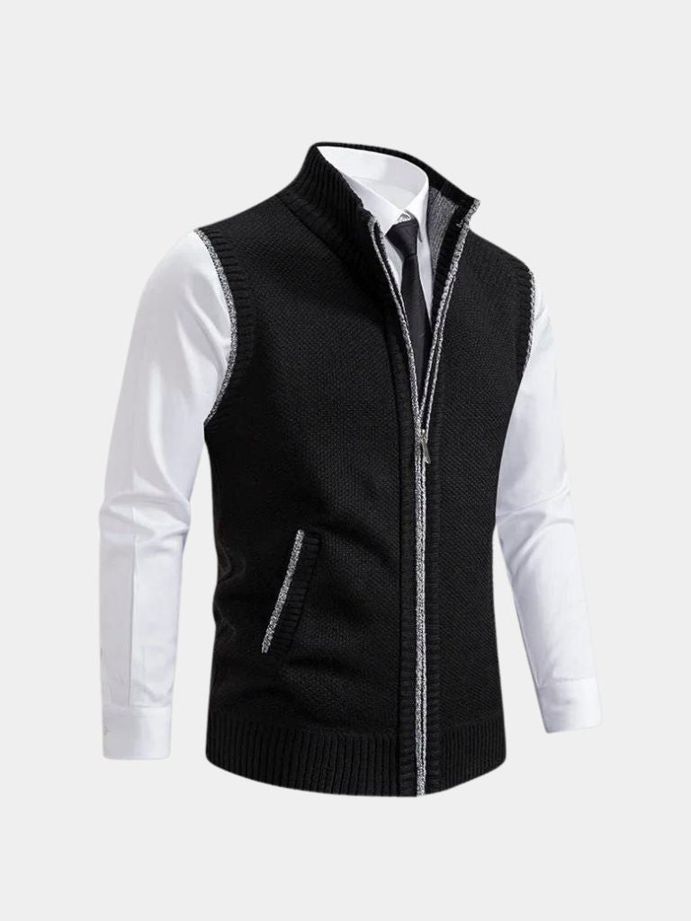 Devin | Elegant Waistcoat with Full Zip