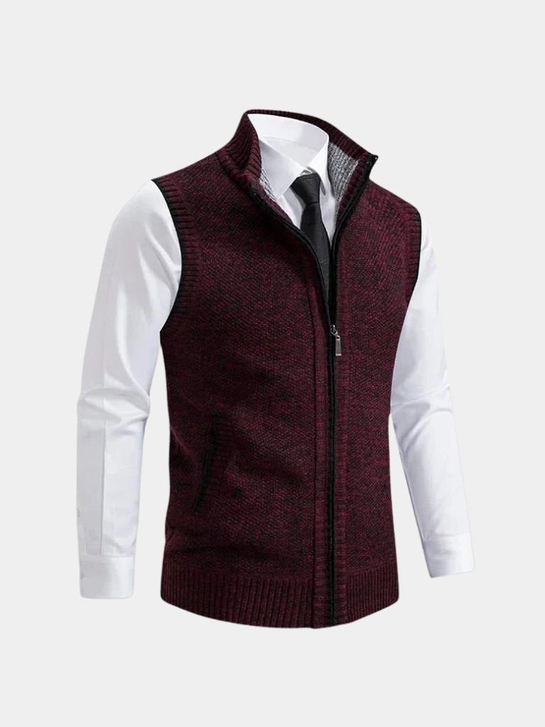 Devin | Elegant Waistcoat with Full Zip