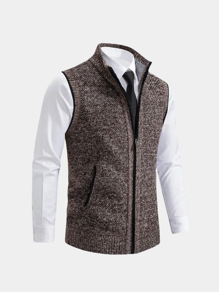Devin | Elegant Waistcoat with Full Zip