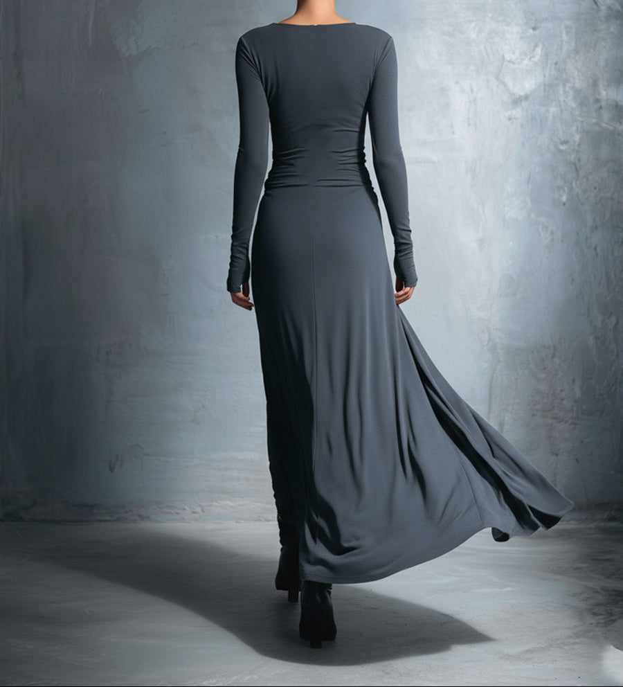 Zofia - Maxi dress with a side knot