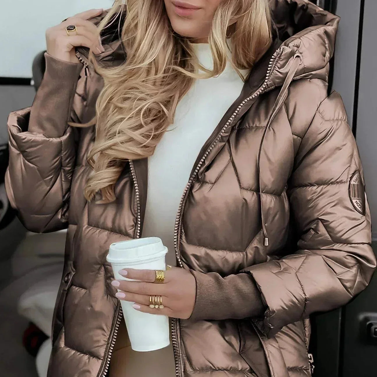 Amelia | Quilted Winter Jacket