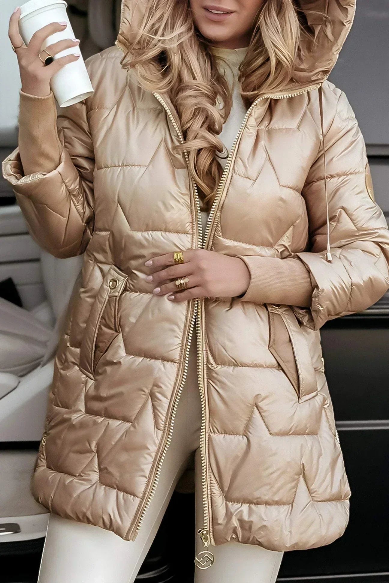 Amelia | Quilted Winter Jacket