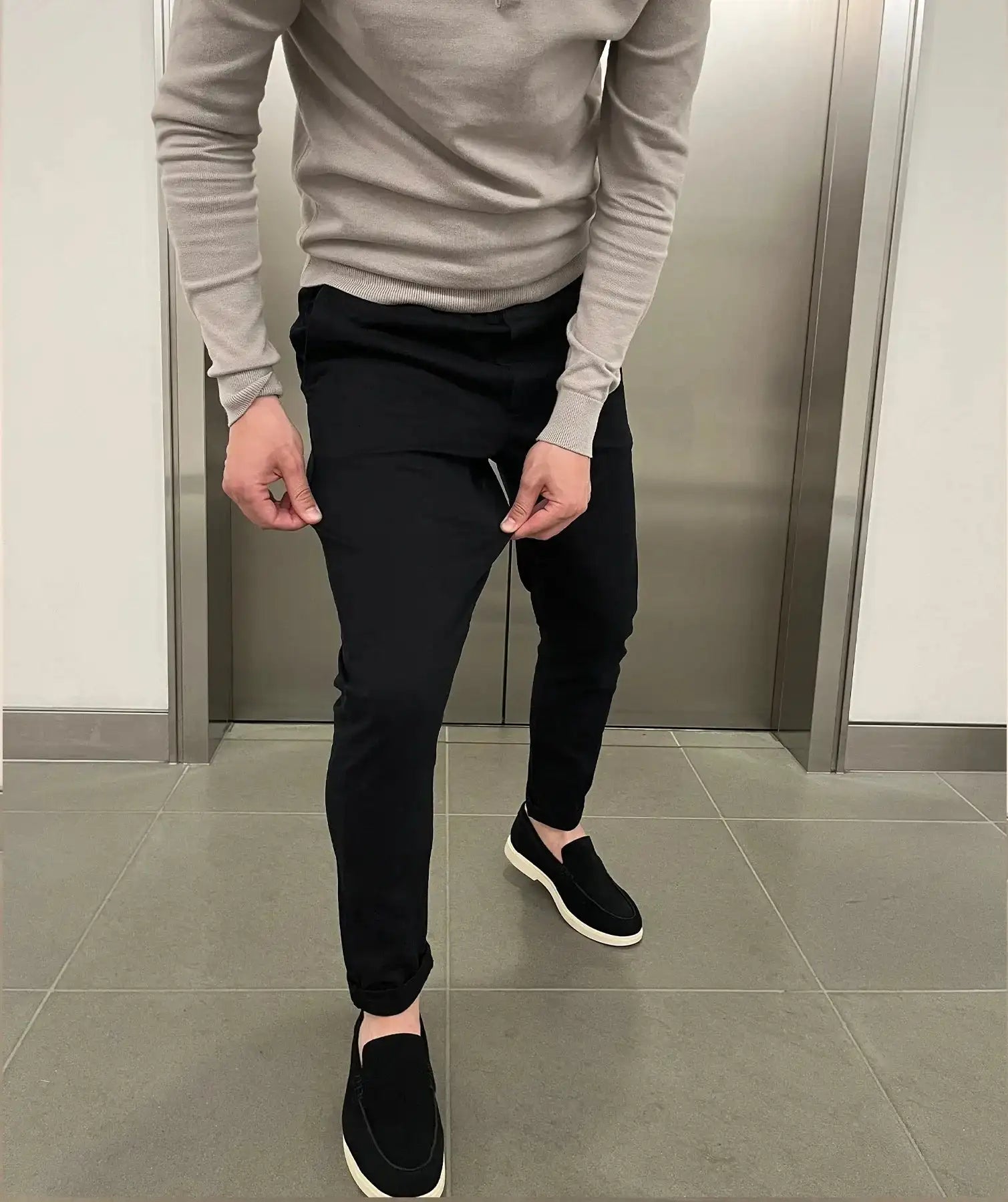 Jerez | Luxury Slim Fit Stretch Chinos