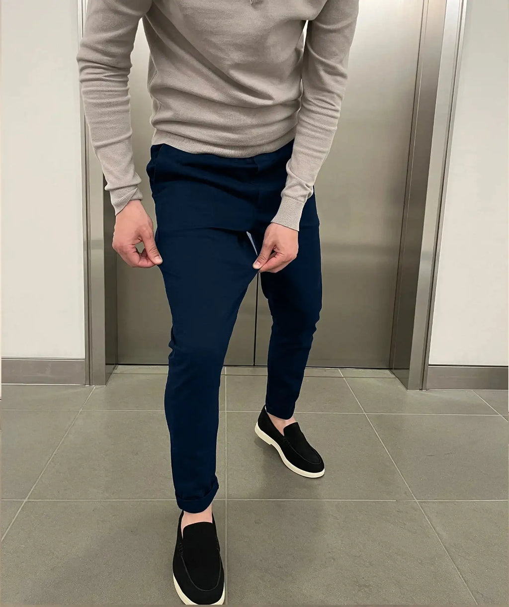 Jerez | Luxury Slim Fit Stretch Chinos