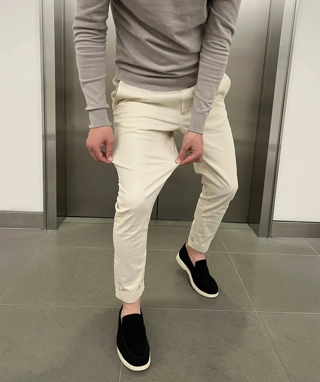 Jerez | Luxury Slim Fit Stretch Chinos