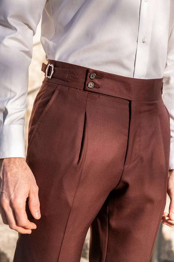 Mar | Custom Trousers with Side Adjustments