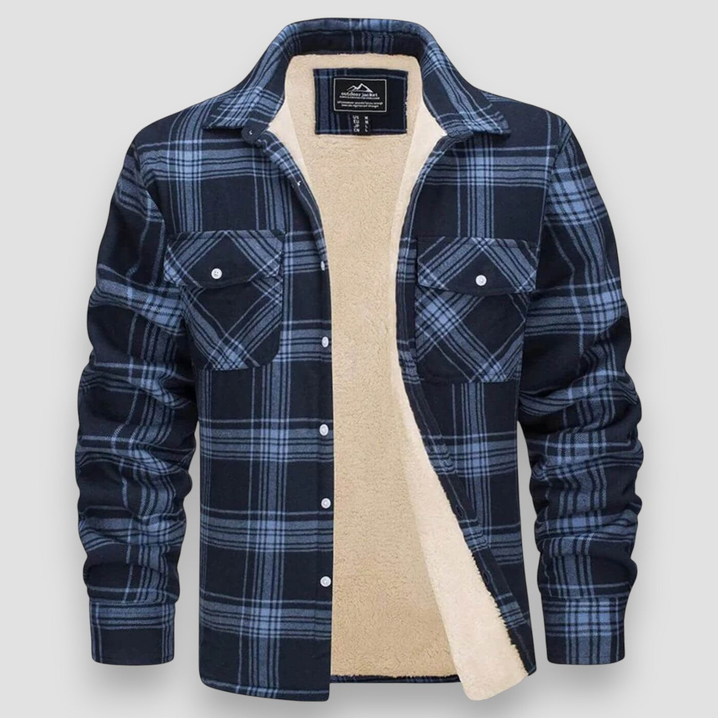 Lucas | Jacket with Checked Lining
