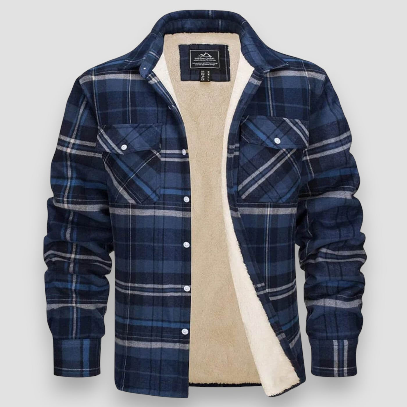 Lucas | Jacket with Checked Lining